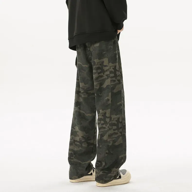 ORMY Jeans Unisex Camouflage-3