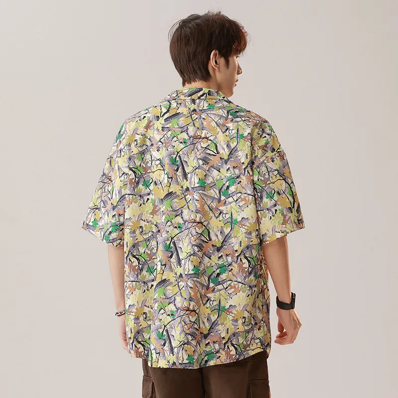 Fashion Versatile Shirt Unisex Mauritius Yellow-6