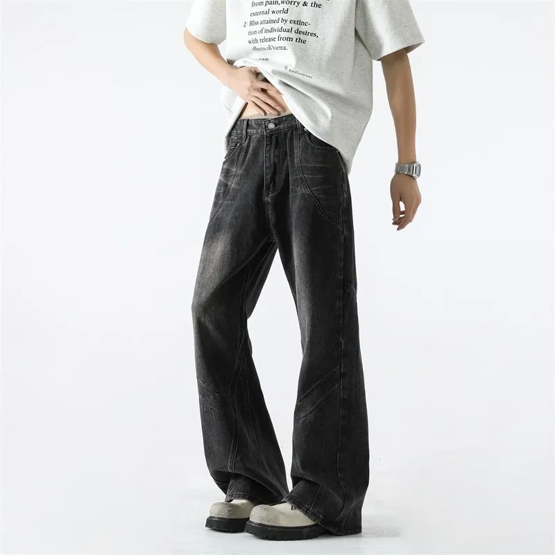 ORMY Jeans Unisex Black Gray-1