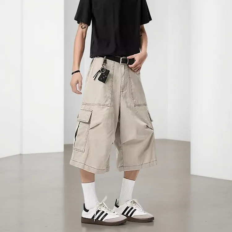 ORMY Casual Shorts Unisex Khaki-3