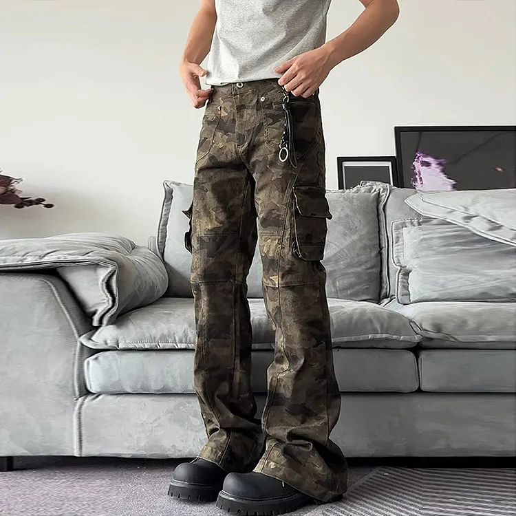 ORMY Jeans Unisex Camouflage-6