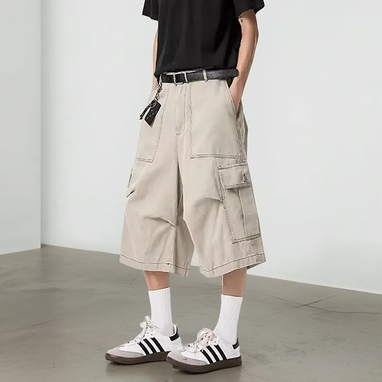 ORMY Casual Shorts Unisex Khaki-1
