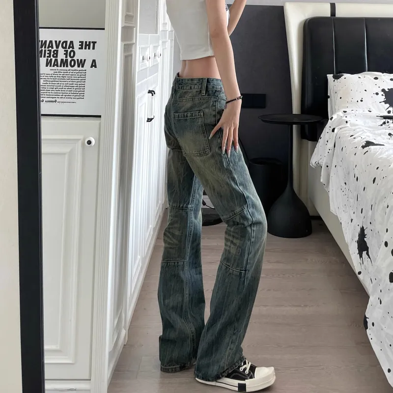 ORMY Jeans Unisex Blue-4