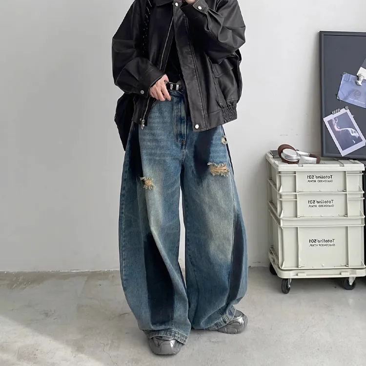 ORMY Jeans Unisex Blue-4
