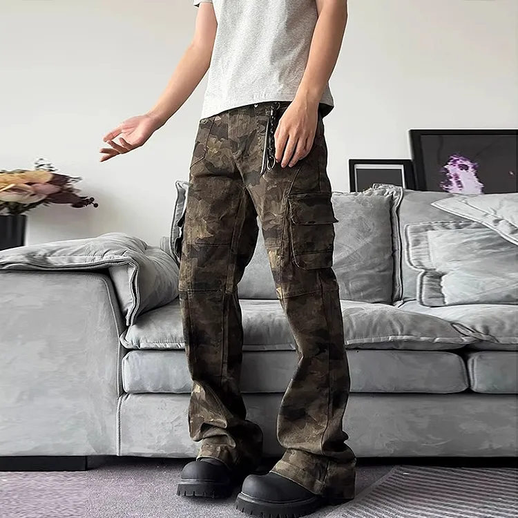 ORMY Jeans Unisex Camouflage-3