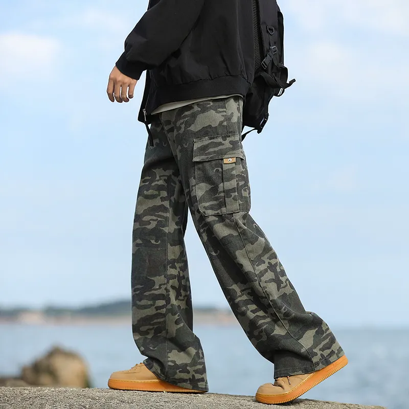 ORMY Jeans Unisex Camouflage-3