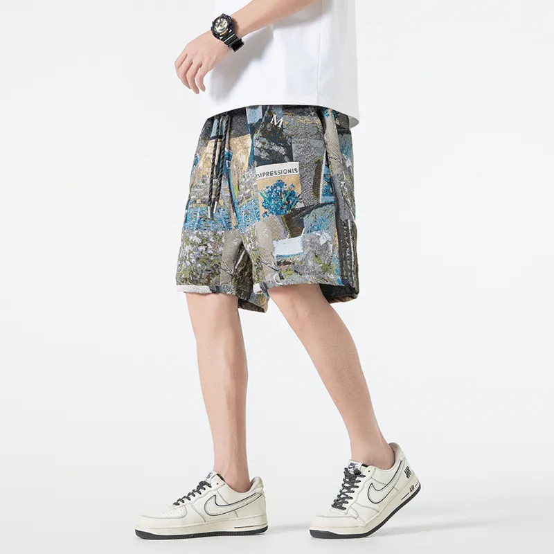 ORMY Casual Shorts Unisex Prussian Blue-5