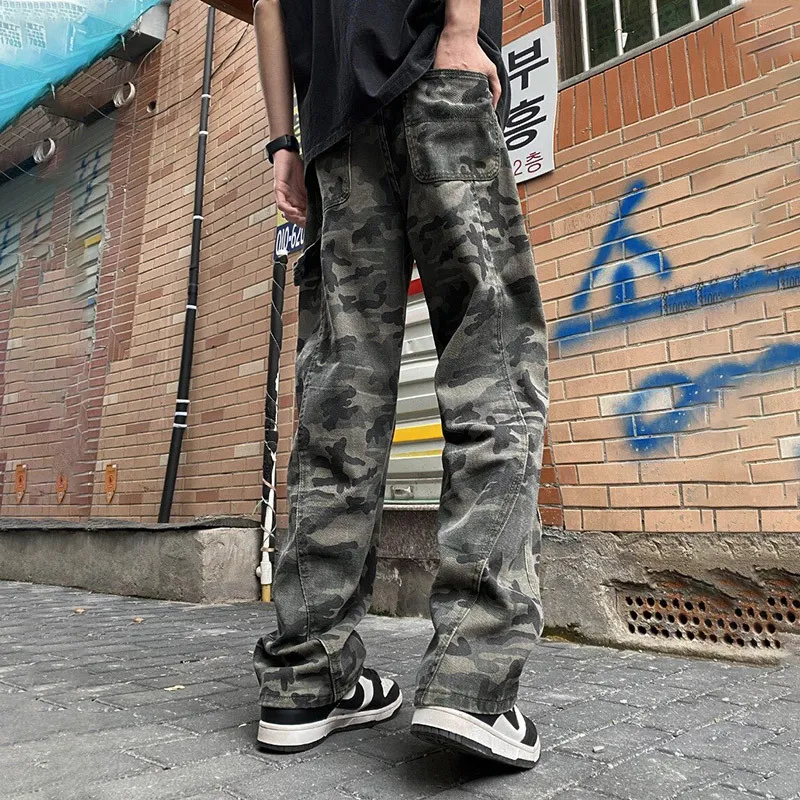 ORMY Jeans Unisex Camouflage-1