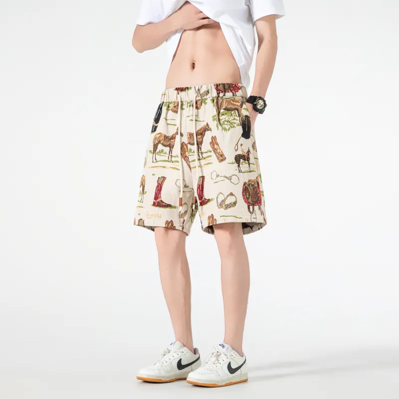 ORMY Casual Shorts Unisex Seychelles Apricot-1