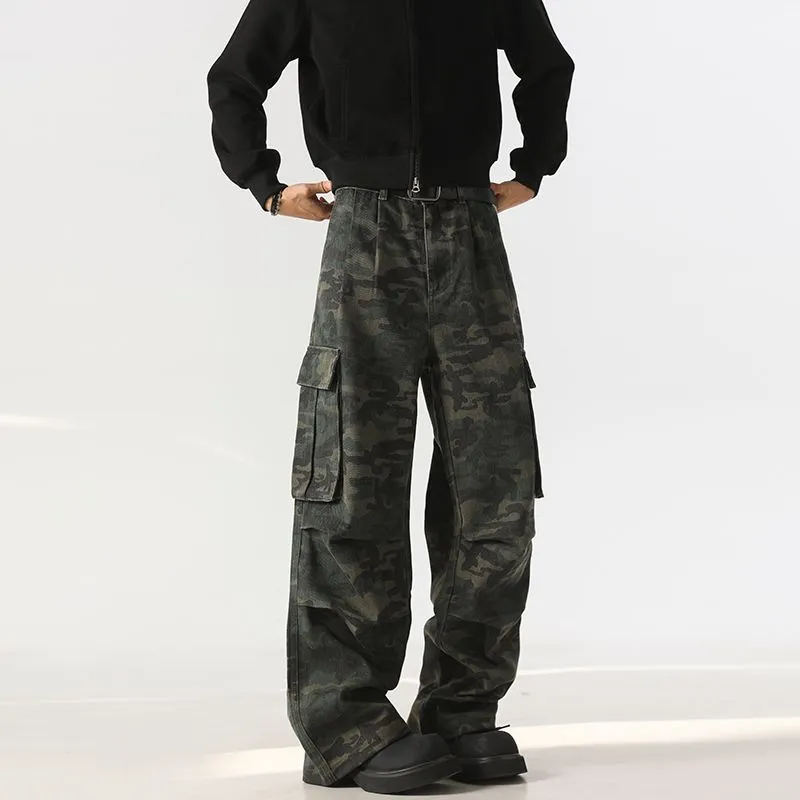 ORMY Jeans Unisex Camouflage-3