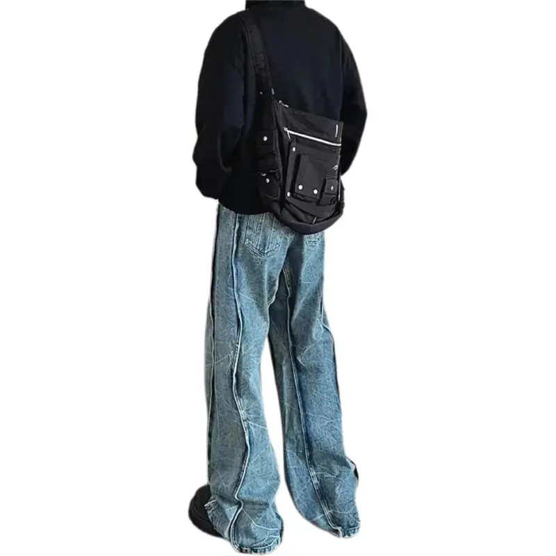ORMY Jeans Unisex Blue-3