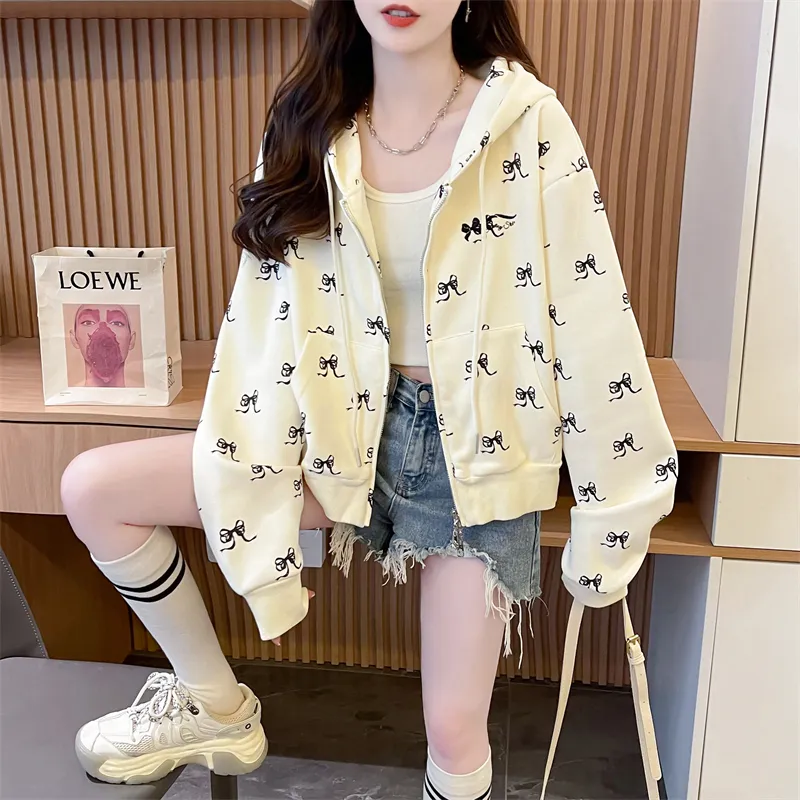 Flowers In Water Sweatshirt Women's-4