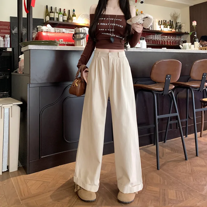 Flowers In Water Casual Pants Women's-6