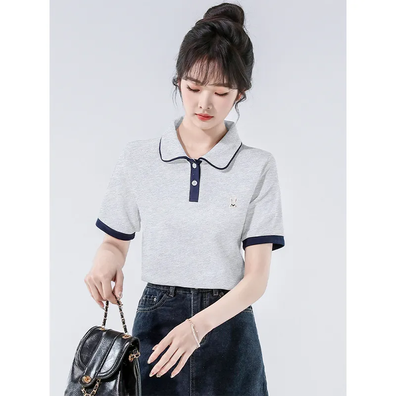 Flowers In Water Regular T Shirt Women's-7