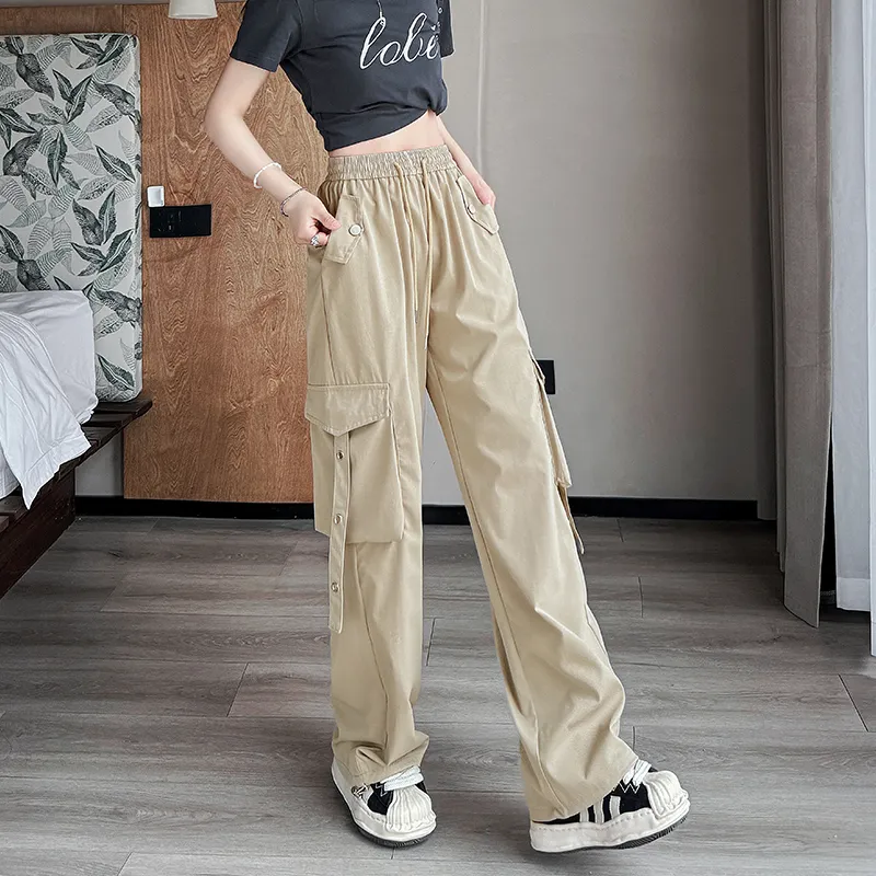 Flowers In Water Cargo Pants Women's-5