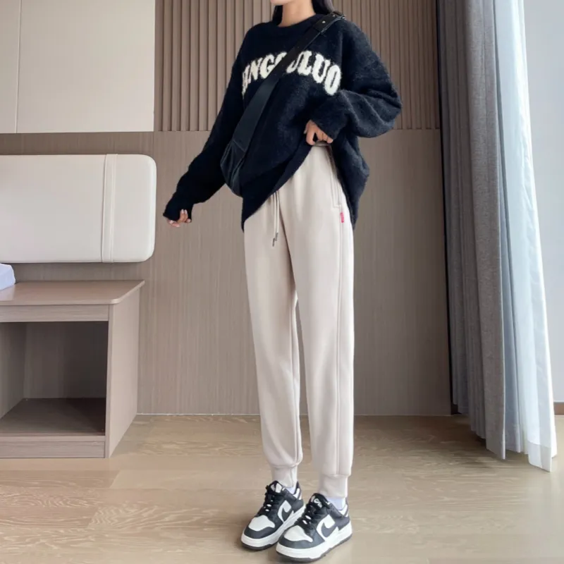 Flowers In Water Casual Pants Women's-5