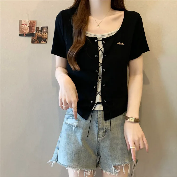Flowers In Water Regular T Shirt Women's-7