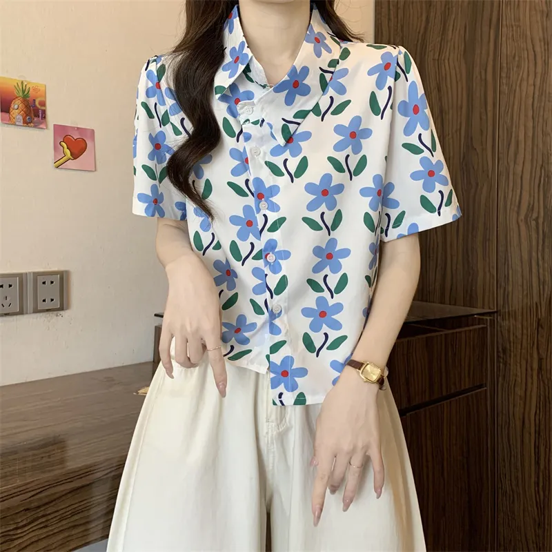 Flowers in water Shirts Women's-1
