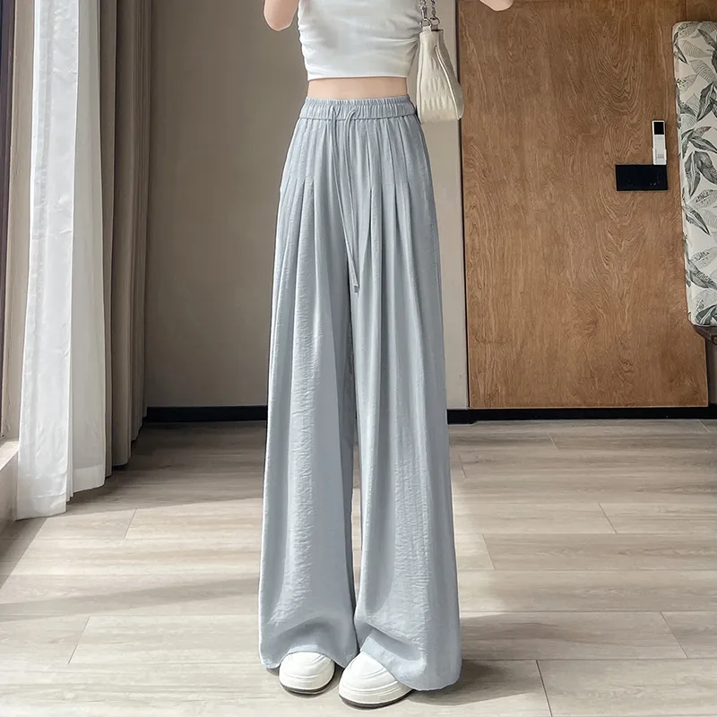 Flowers In Water Casual Pants Women's-17