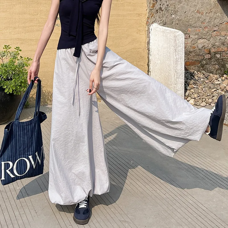 Flowers In Water Casual Pants Women's-1