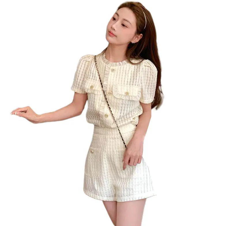 Flowers In Water Casual Suit Women's-2