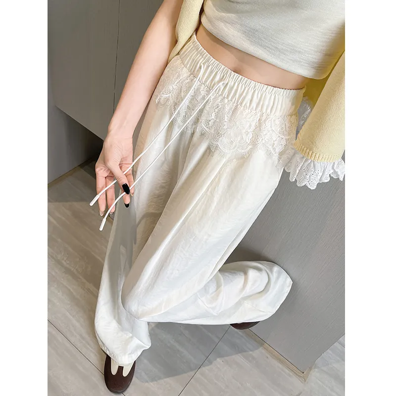 Flowers In Water Casual Pants Women's-2