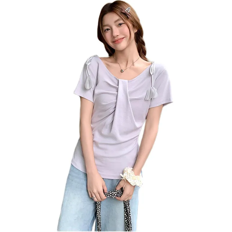 Flowers In Water T Shirt Women's-1