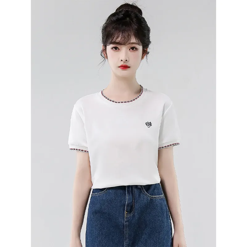 Flowers In Water Regular T Shirt Women's-6