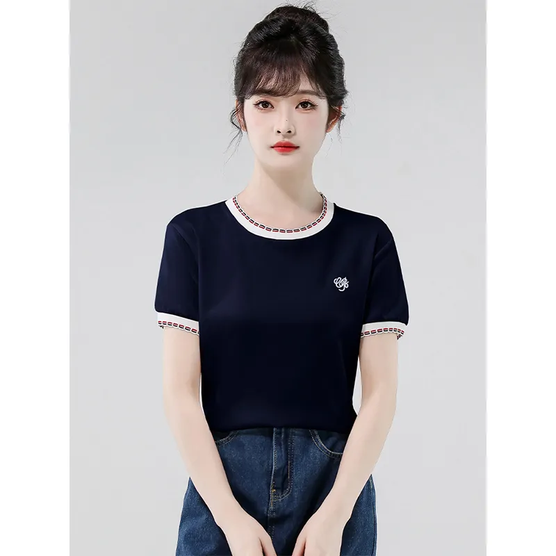 Flowers In Water Regular T Shirt Women's-10
