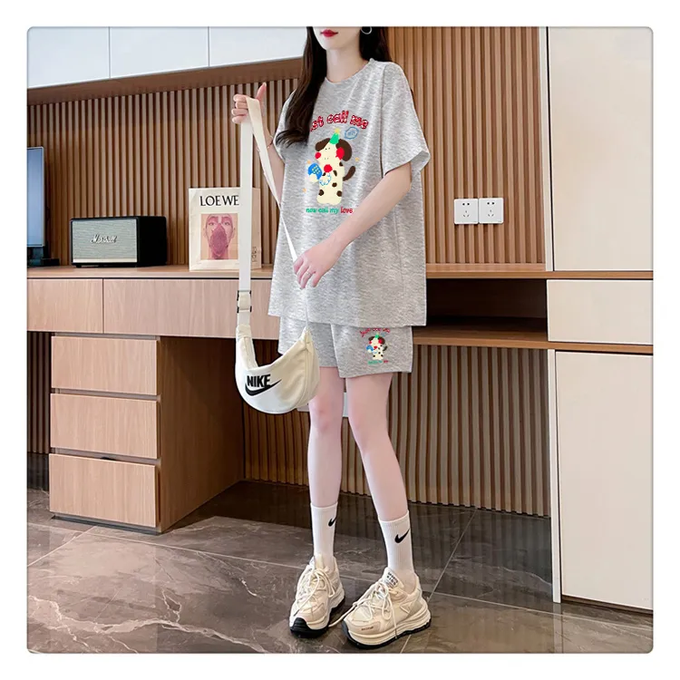 Flowers In Water Casual Suit Women's-10
