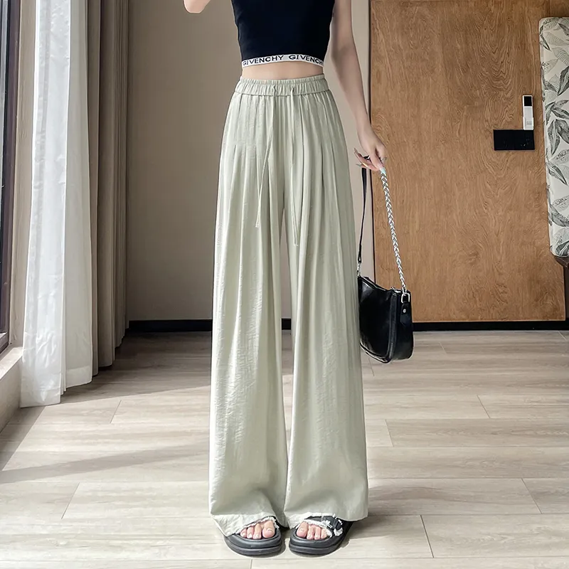 Flowers In Water Casual Pants Women's-14
