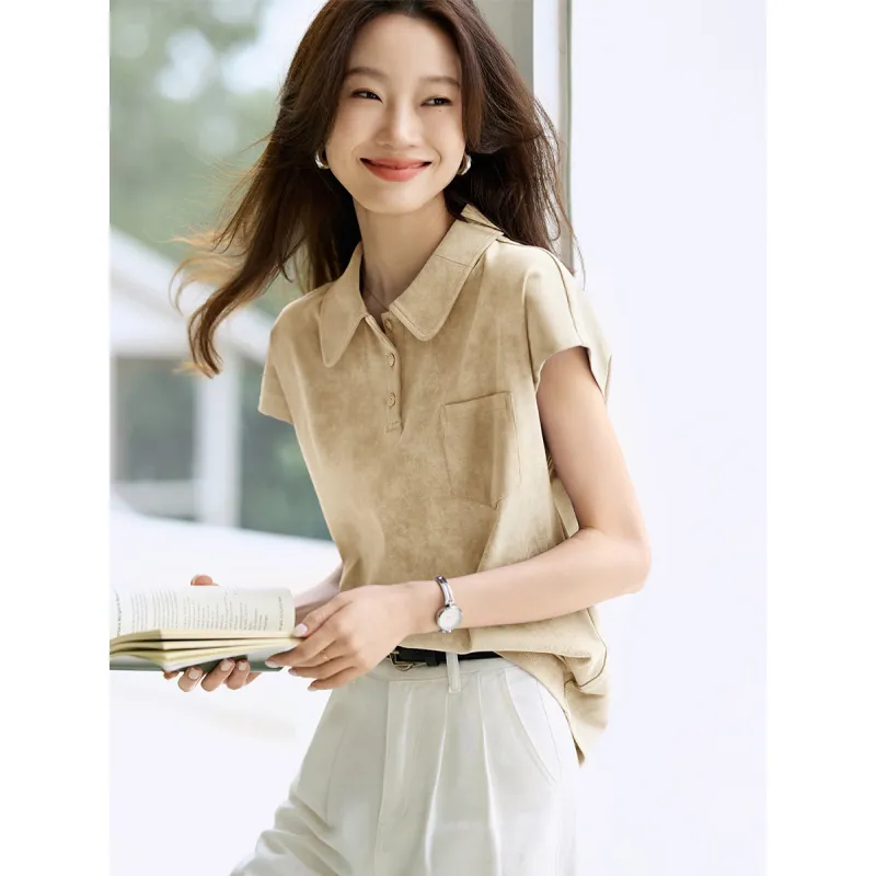 Flowers In Water Regular T Shirt Women's-4