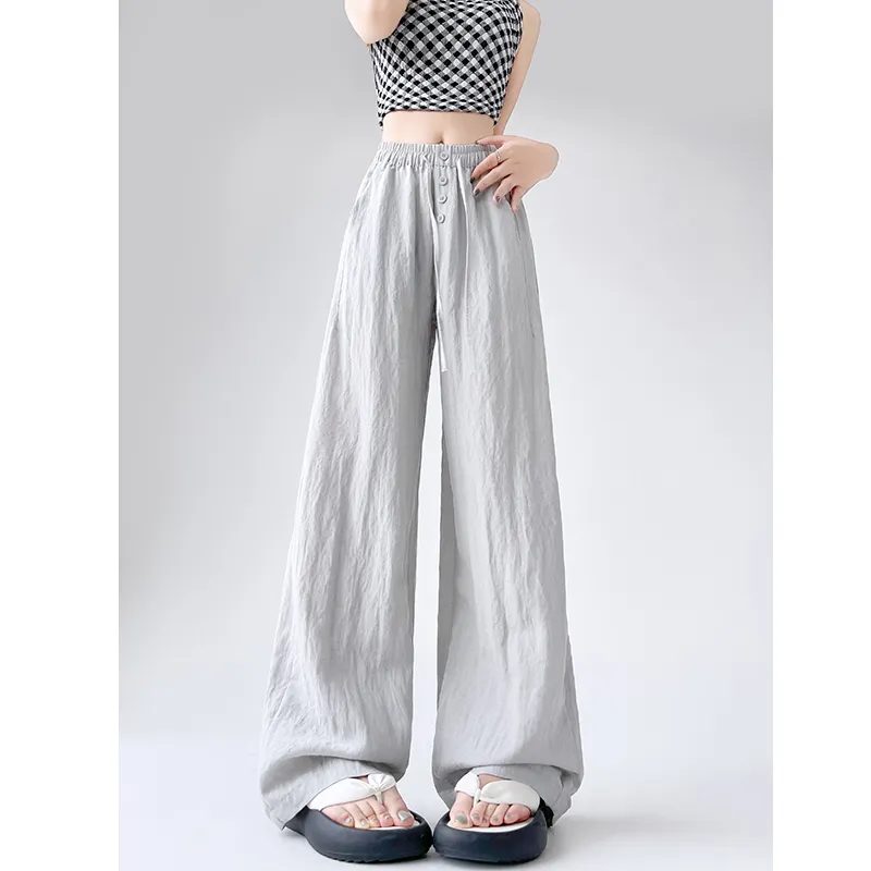 Flowers In Water Casual Pants Women's-1