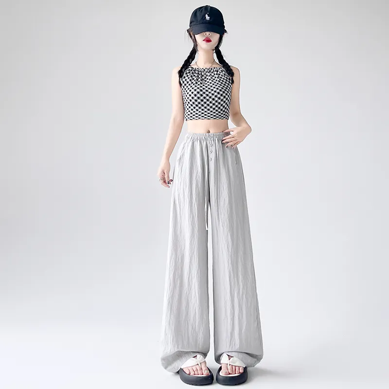 Flowers In Water Casual Pants Women's-2
