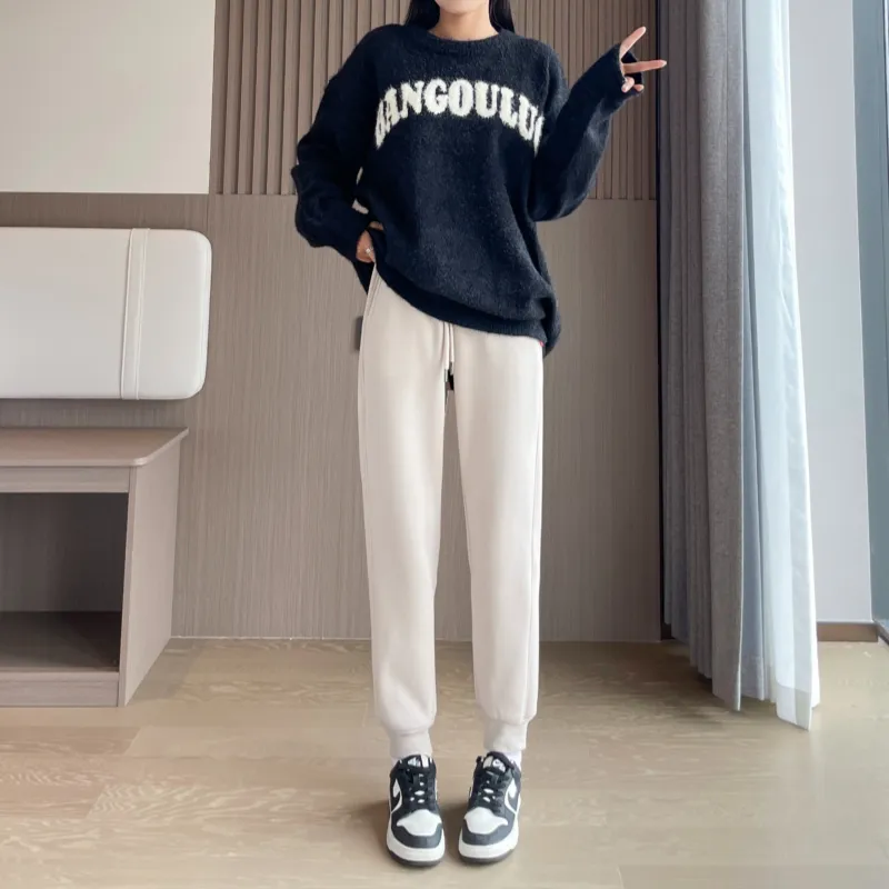 Flowers In Water Casual Pants Women's-4