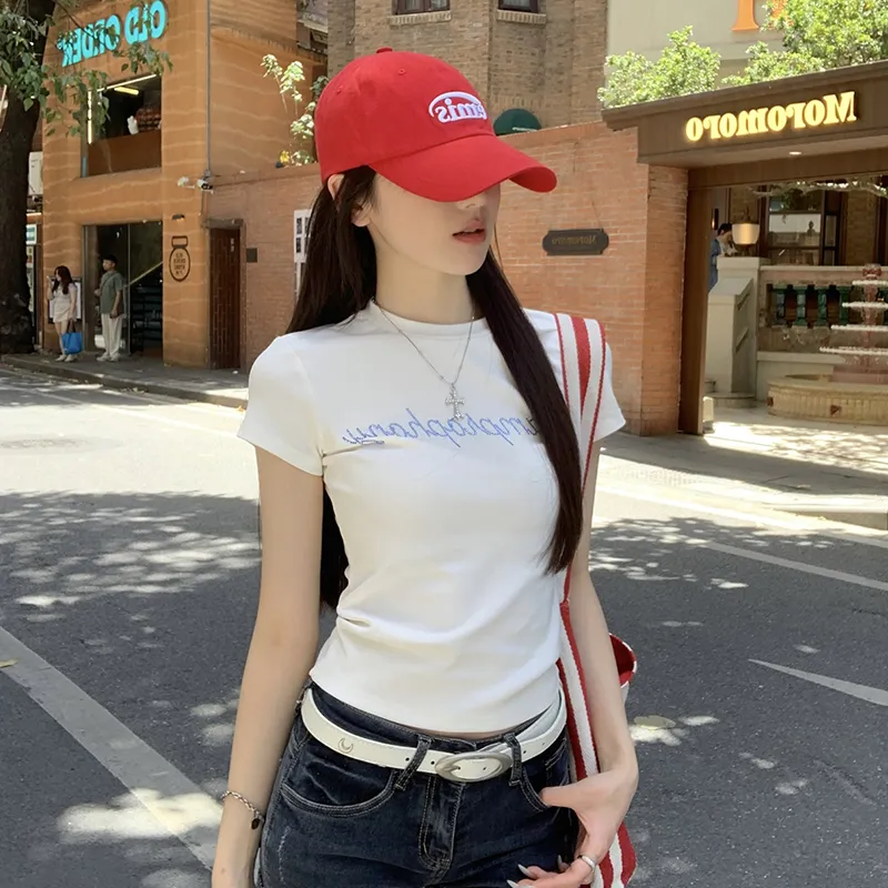 Flowers In Water T Shirt Women's-3
