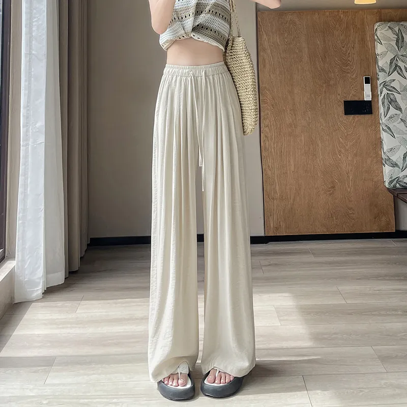 Flowers In Water Casual Pants Women's-7
