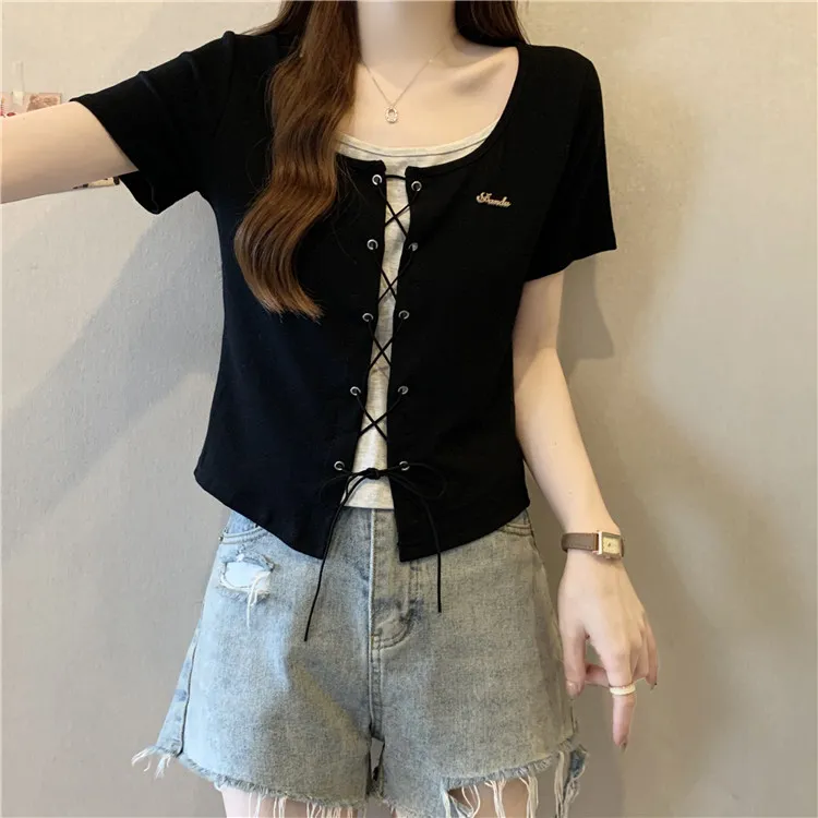 Flowers In Water Regular T Shirt Women's-8