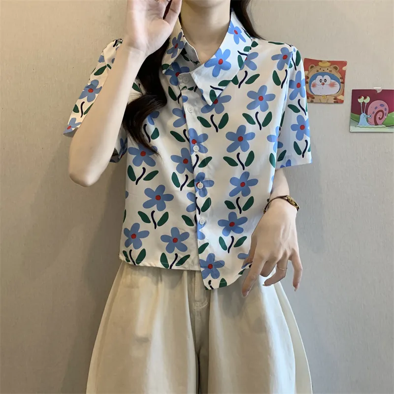 Flowers in water Shirts Women's-4