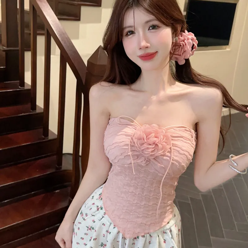 Flowers In Water Camisole Women's-2