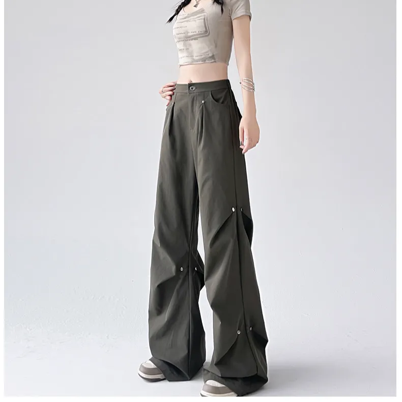 Flowers In Water Cargo Pants Women's-2