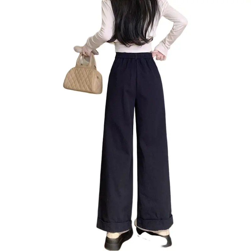 Flowers In Water Casual Pants Women's-8