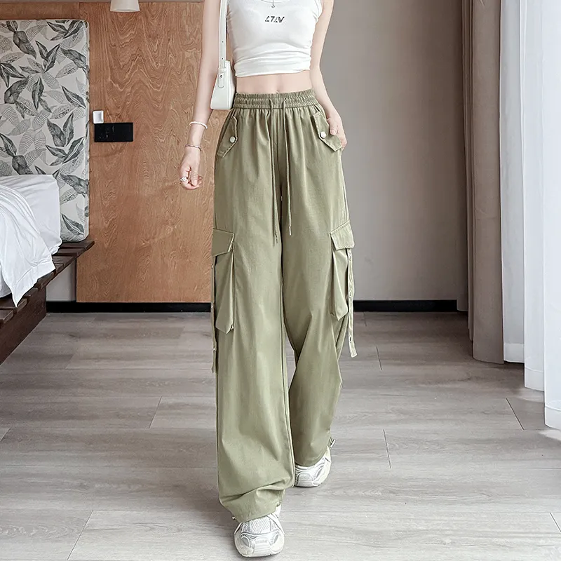 Flowers In Water Cargo Pants Women's-8