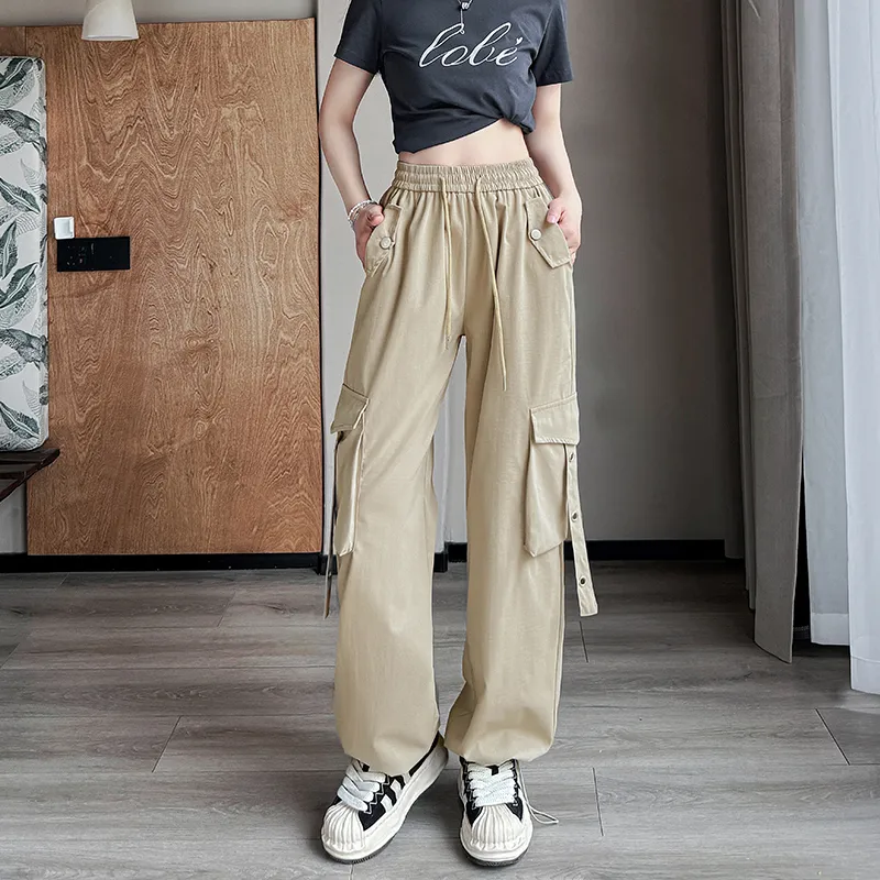 Flowers In Water Cargo Pants Women's-4