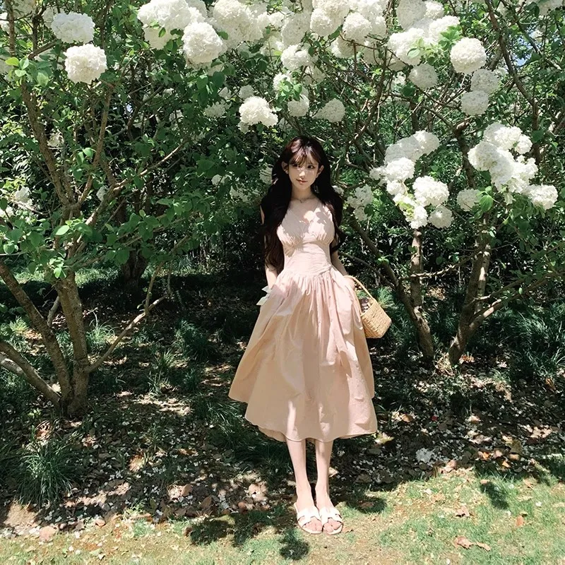 Flowers In Water Slip Dress Women's-3