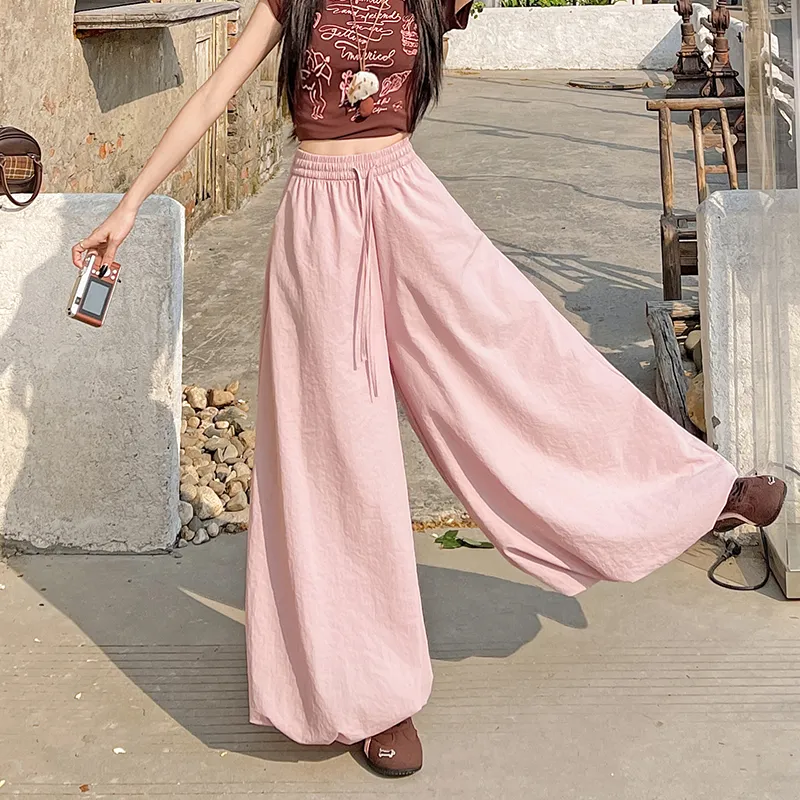 Flowers In Water Casual Pants Women's-13