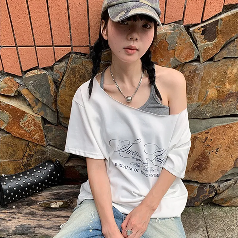 Flowers In Water Regular T Shirt Women's-2