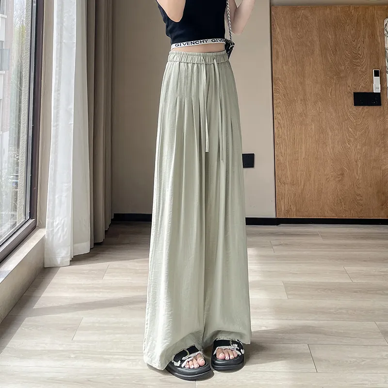 Flowers In Water Casual Pants Women's-12