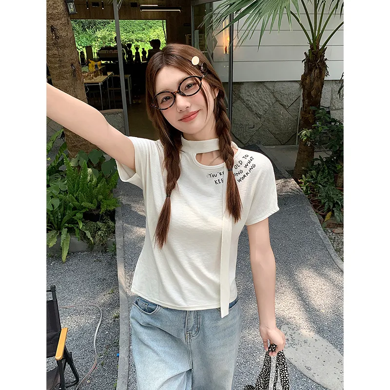 Flowers In Water T Shirt Women's-4