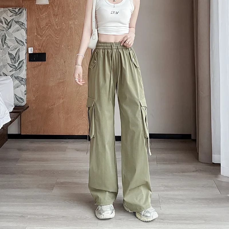 Flowers In Water Cargo Pants Women's-7